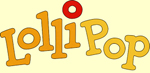 Lollipop Schriftzug klein